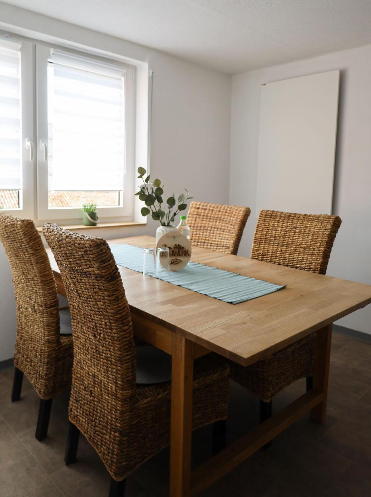 Ferienwohnung Zum Alten Fachwerk Melsungen Exterior foto